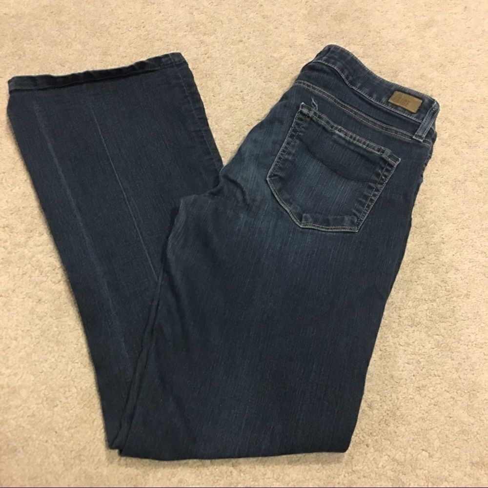 Paige Flare/Wide Leg Dark Blue Jeans - 27" inseam